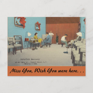 Carte Postale New York, Booterie de banlieue, Forest Hills
