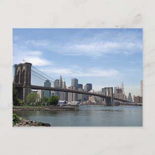 Carte Postale New York - Brooklyn Bridge