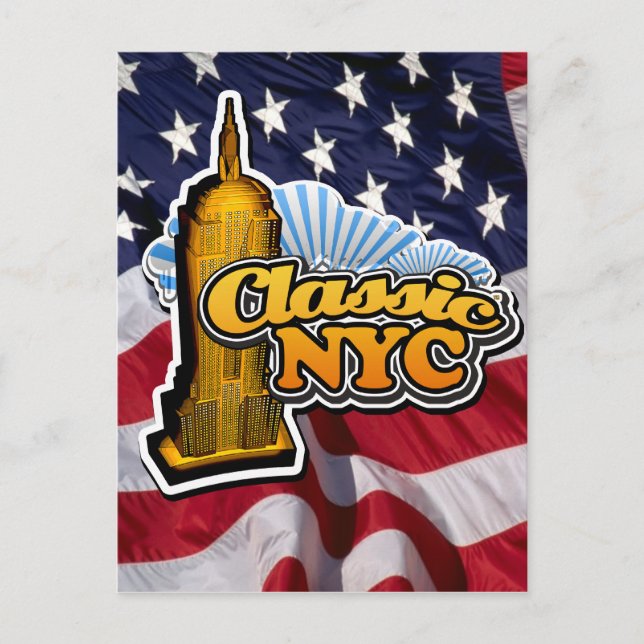 Carte Postale New York City (Devant)