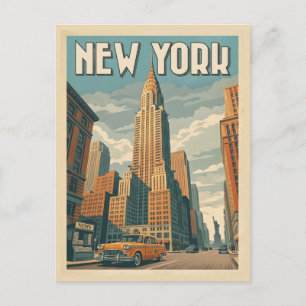Carte Postale New York City