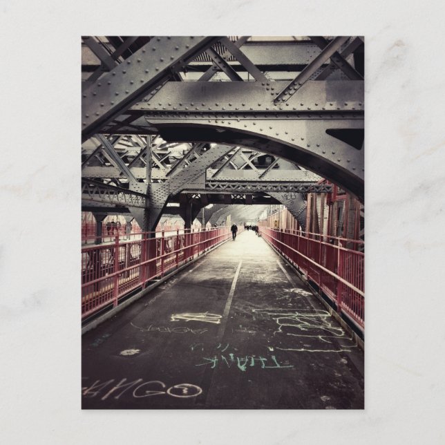 Carte Postale New York City Architecture - Williamsburg Bridge (Devant)