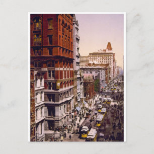 Carte Postale New York City Broadway 1900 - Amérique Vintage