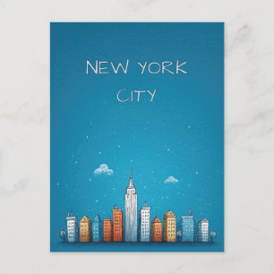 Carte Postale New York City États-Unis