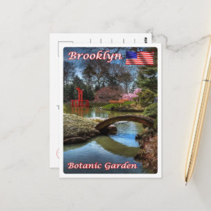 Carte Postale New York City - Jardin botanique de Brooklyn - Éta