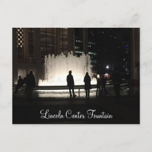 Carte Postale New York City Lincoln Center Couples à regarder