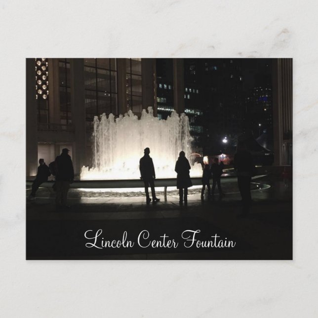 Carte Postale New York City Lincoln Center Couples à regarder (Devant)