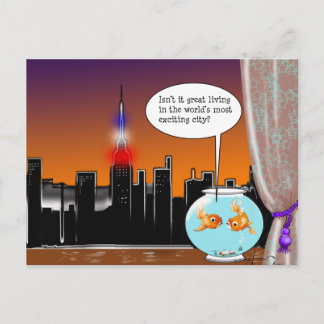 Carte Postale New York City Living