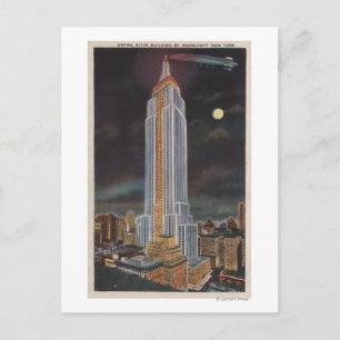 Carte Postale New York City, New York Empire State Bldg in