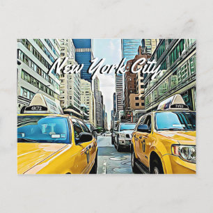 Carte Postale New York City, New York Memorabilia Keepsaka