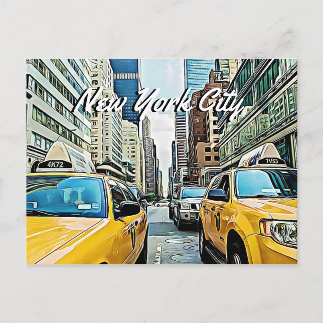 Carte Postale New York City, New York Memorabilia Keepsaka (Devant)