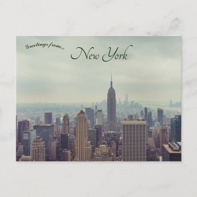 Carte Postale New York City New York USA (Devant)