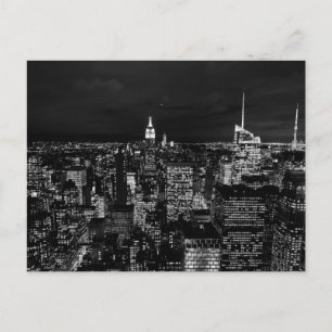 Carte Postale New York City Night Skyline