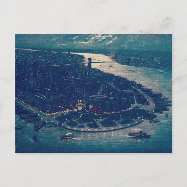 Carte Postale New York City Retro (Devant)