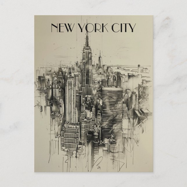 Carte Postale New York City Travel (Devant)