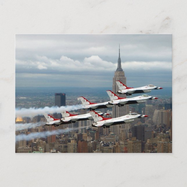 Carte Postale New York du F-16 (Devant)