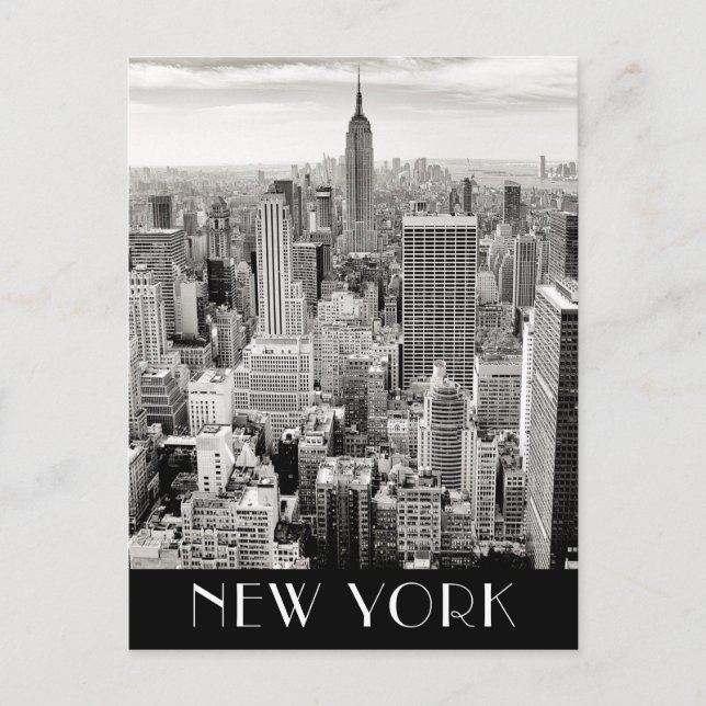 Carte Postale New York Empire State (Devant)