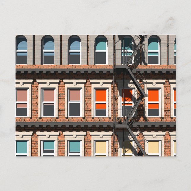 Carte Postale New York facades (Devant)