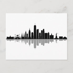 Carte Postale NEW YORK Manhattan USA City Skyline