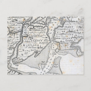 Carte Postale New York Moyen 18ème siècle