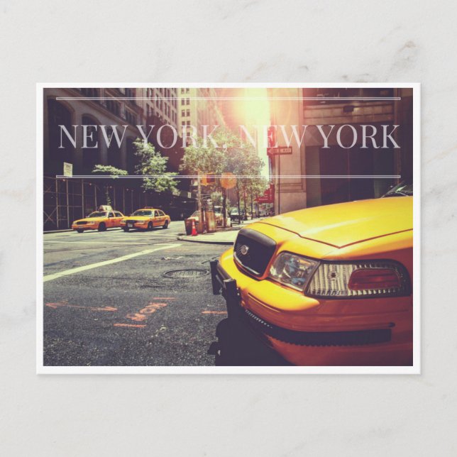 Carte Postale New York, New York (Devant)