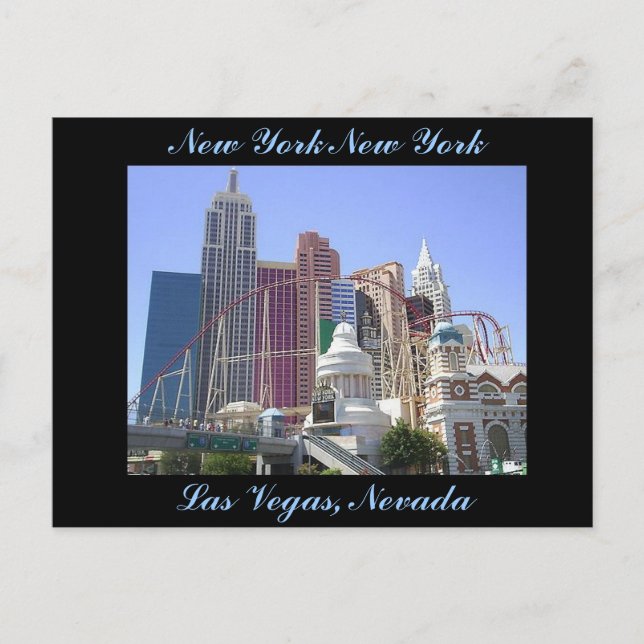 Carte Postale New York New York Hotel and Casino (Devant)