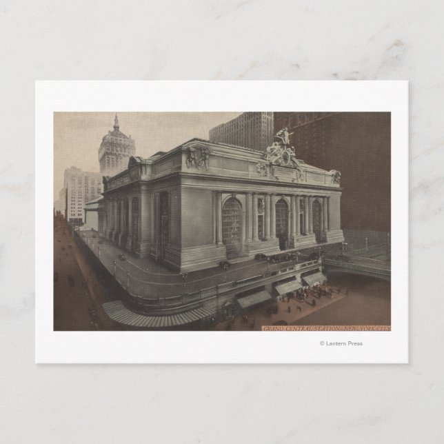 Carte Postale New York, NY - Grand Central Station View (Devant)