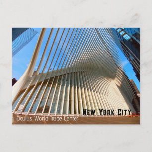 Carte Postale New York – Oculus du World Trade Center