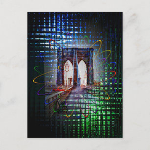 Carte Postale New York - Pont de Brooklyn