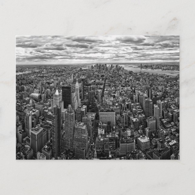 Carte Postale New York Skyline (Devant)