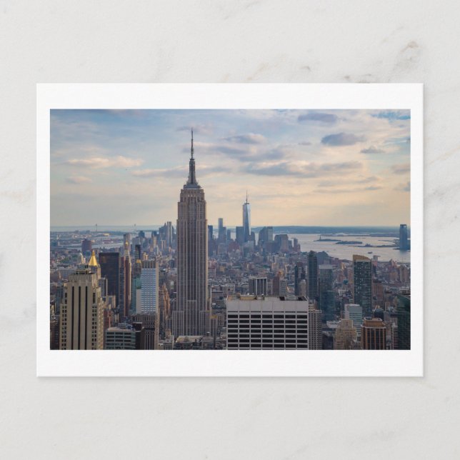 Carte Postale New York Skyline (Devant)