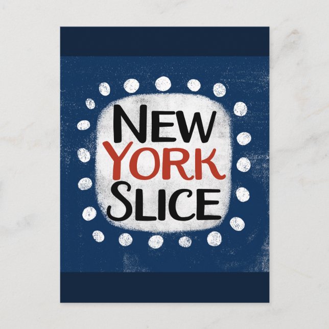 Carte postale New York Slice (Devant)