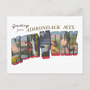 Carte Postale New York State Adirondack Mts