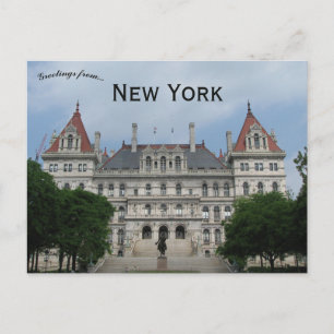 Carte Postale New York State Capitol Albany New York