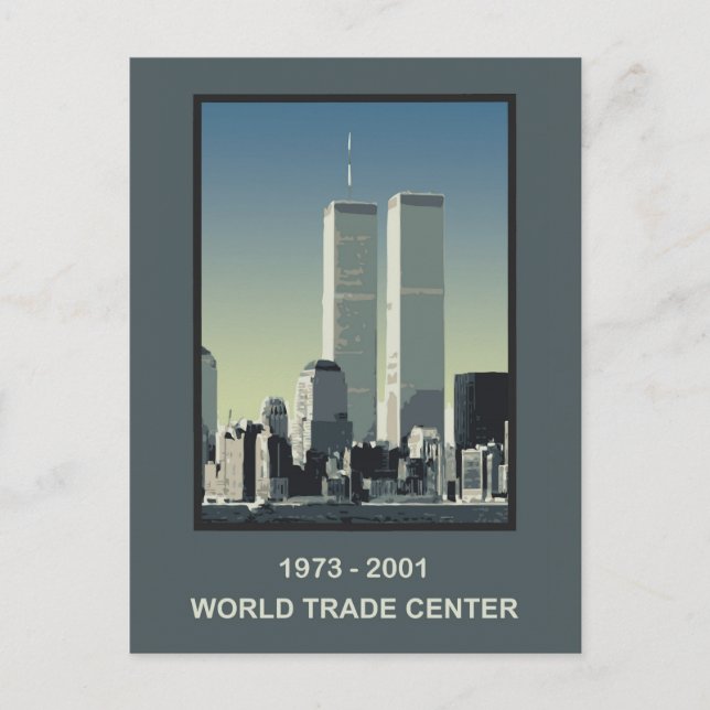 Carte Postale New York World Trade Centre (Devant)