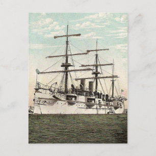 Carte Postale Newark, croiseur américain