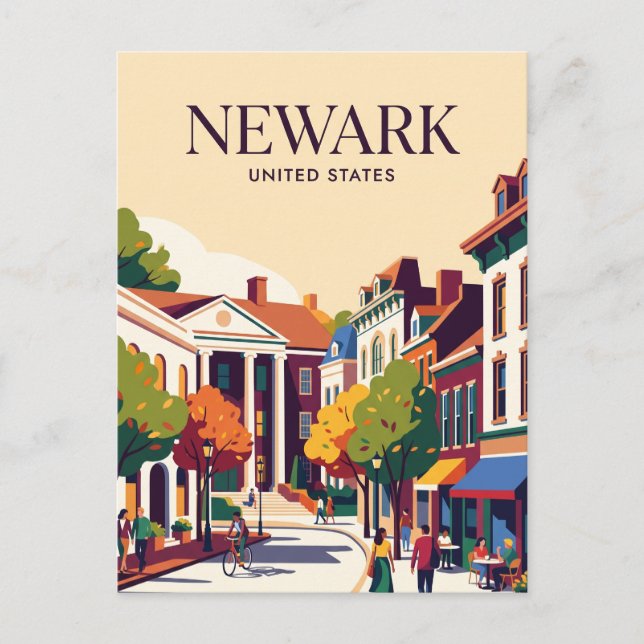 Carte Postale Newark Delaware (Devant)