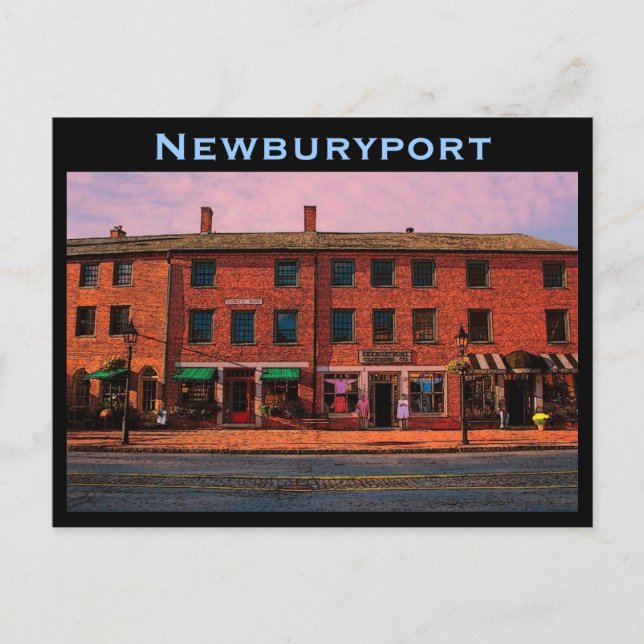 Carte postale Newburyport (Devant)