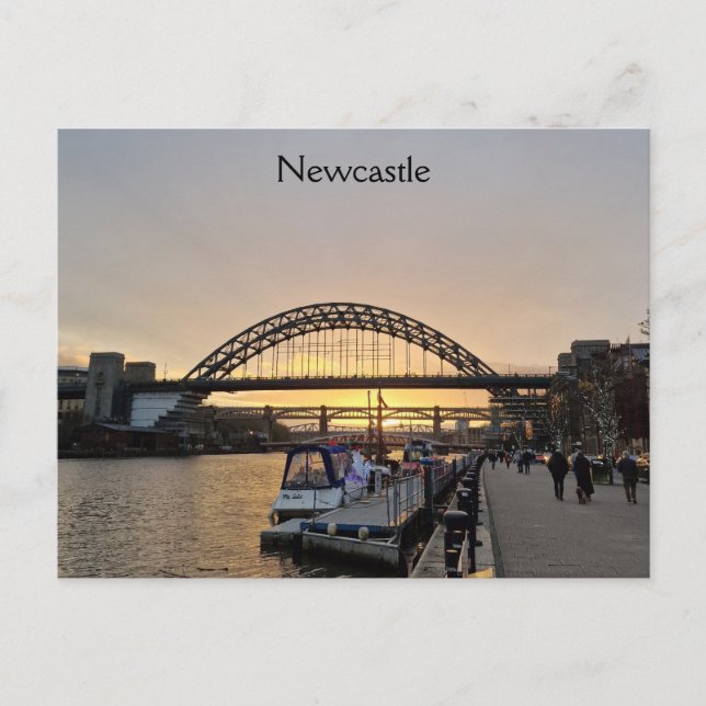 Carte Postale Newcastle - Pont Tyne  (Devant)