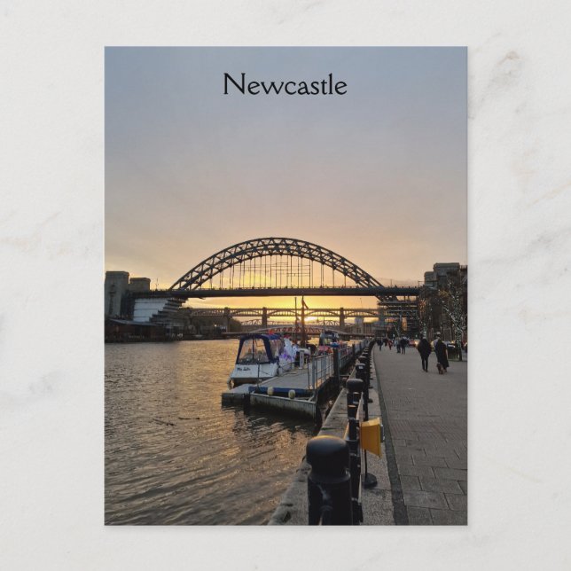 Carte Postale Newcastle - Pont Tyne  (Devant)