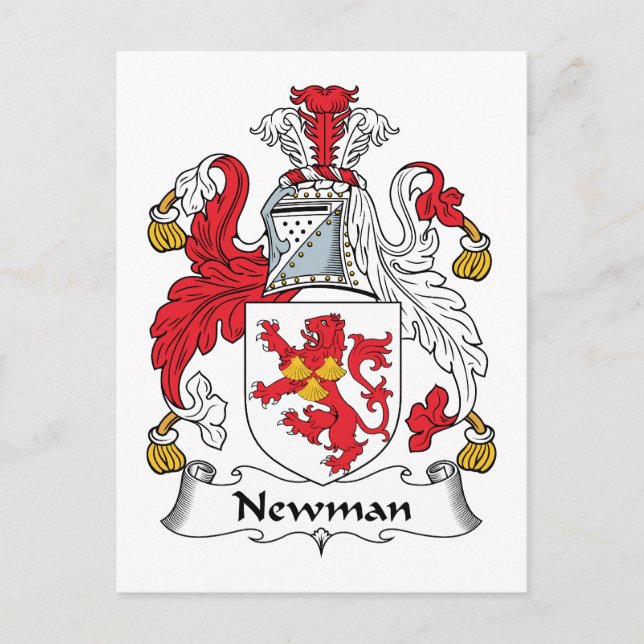 Carte Postale Newman Family Crest (Devant)
