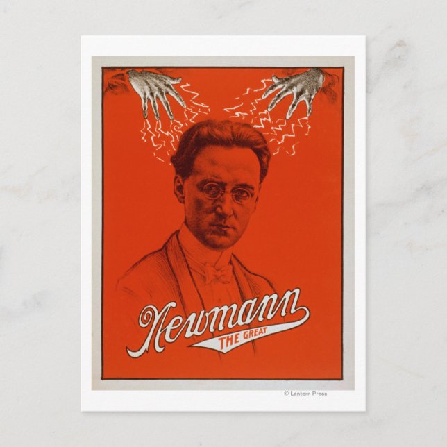 Carte Postale Newmann le Grand Magicien Poster #2 (Devant)