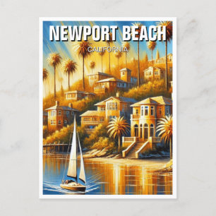 Carte Postale Newport Beach Californie