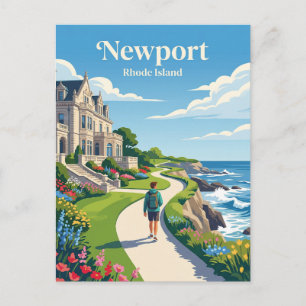 Carte Postale Newport États-Unis