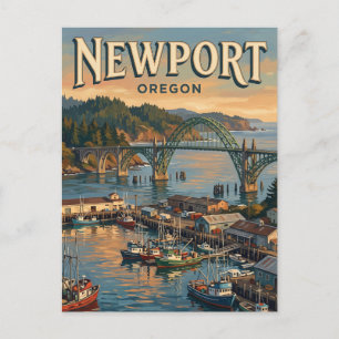 Carte Postale Newport Oregon