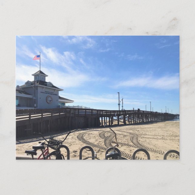 Carte Postale Newport Pier, Newport Beach, Californie (Devant)