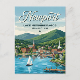 Carte Postale Newport, Vermont