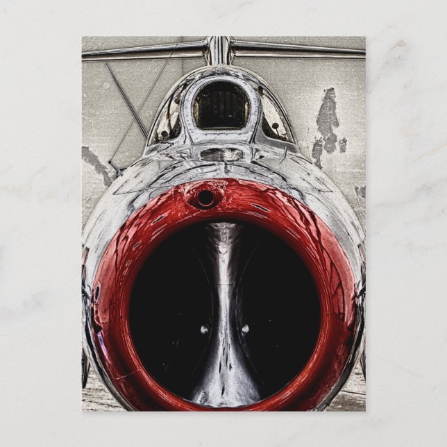 Carte Postale Nez de l'avion (Devant)