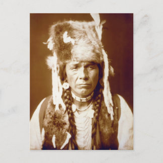 Carte Postale Nez Percé avec furcap