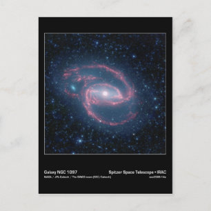 Carte Postale NGC 1097 Galaxie enroulée de la nuit