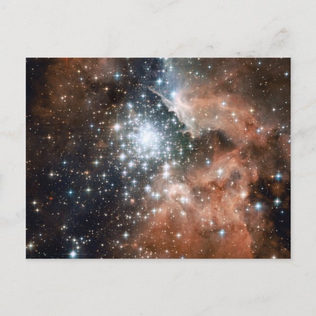 Carte Postale Ngc 3603 Nebula Émission (Devant)